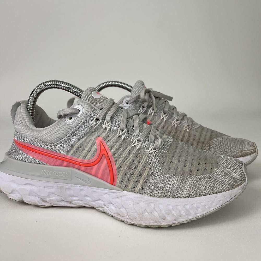 Nike React Infinity Run FK 2 (Womens Size 9.5) Sneaker Shoes CT2423-004 Sunset